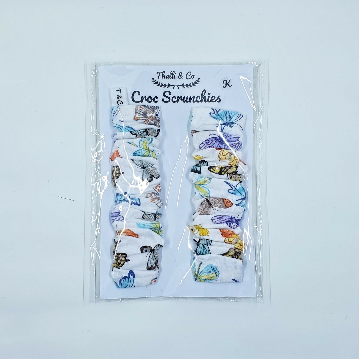 Kids Butterfly Croc Scrunchie