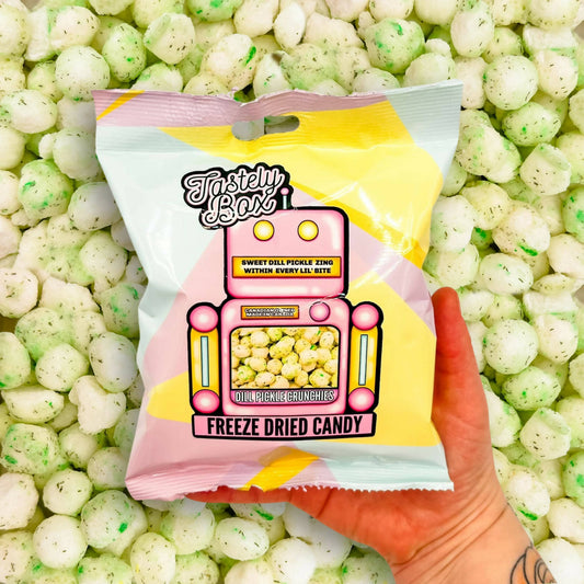 Dill Pickle Crunchies | Freeze-Dried Candy