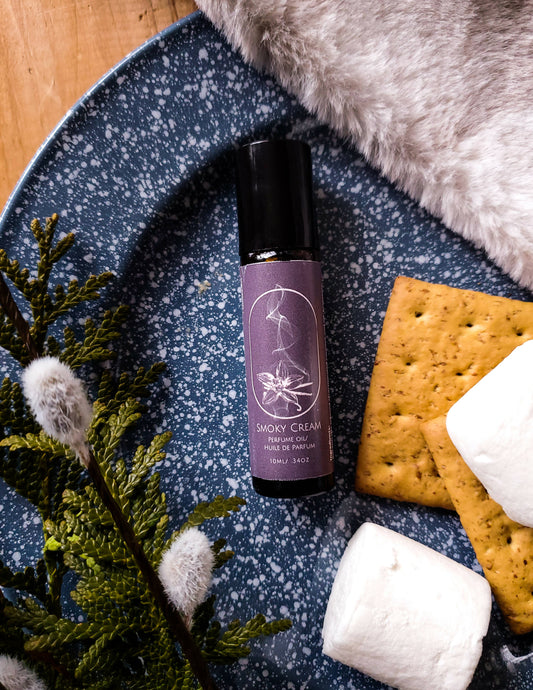Green Witch Scent Co - Smoky Cream Perfume Oil