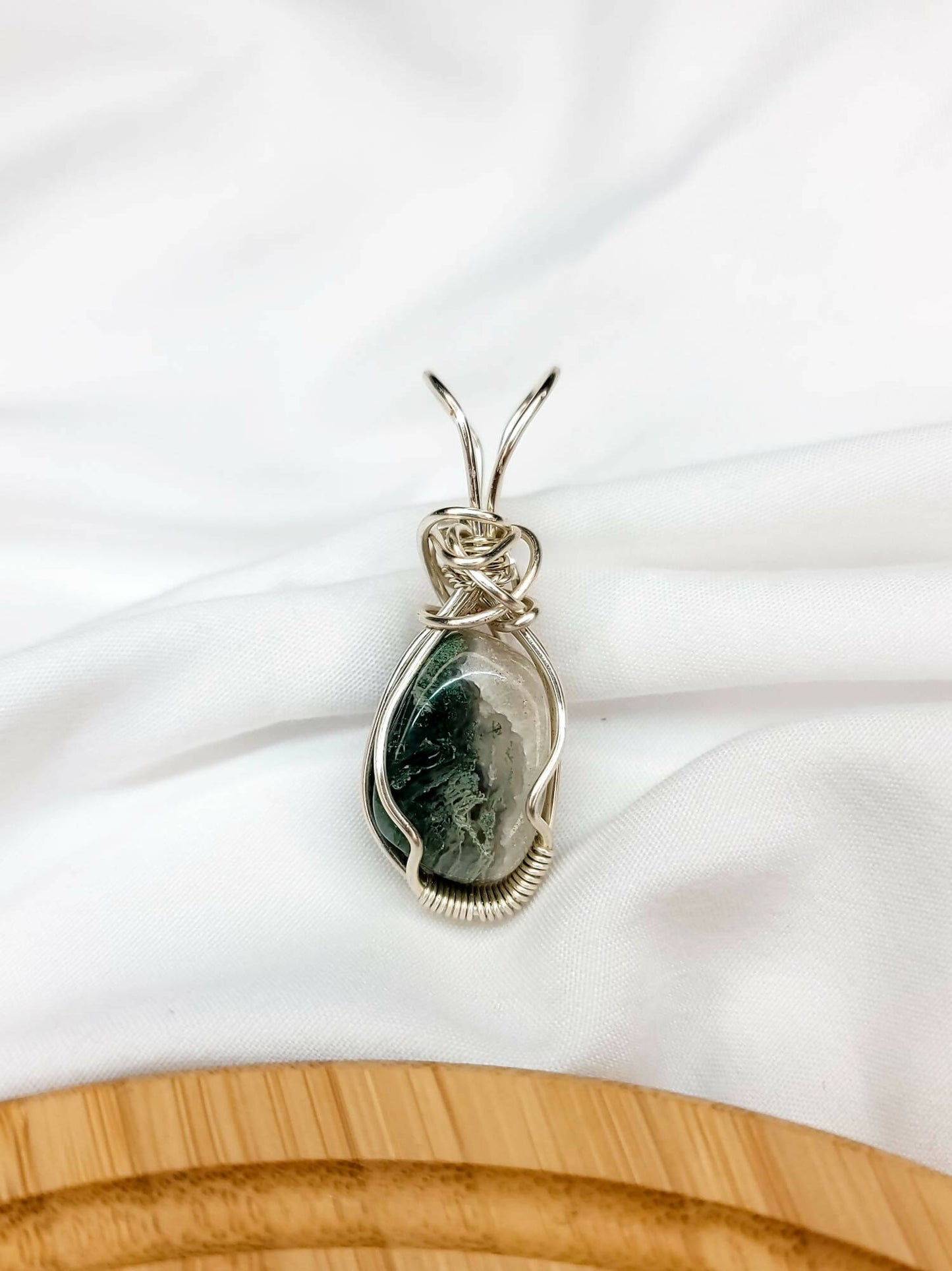 Moss Agate Pendant