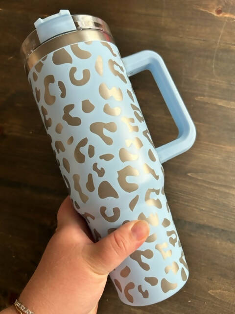 40 oz Leopard Tumblers (ALL COLOURS)