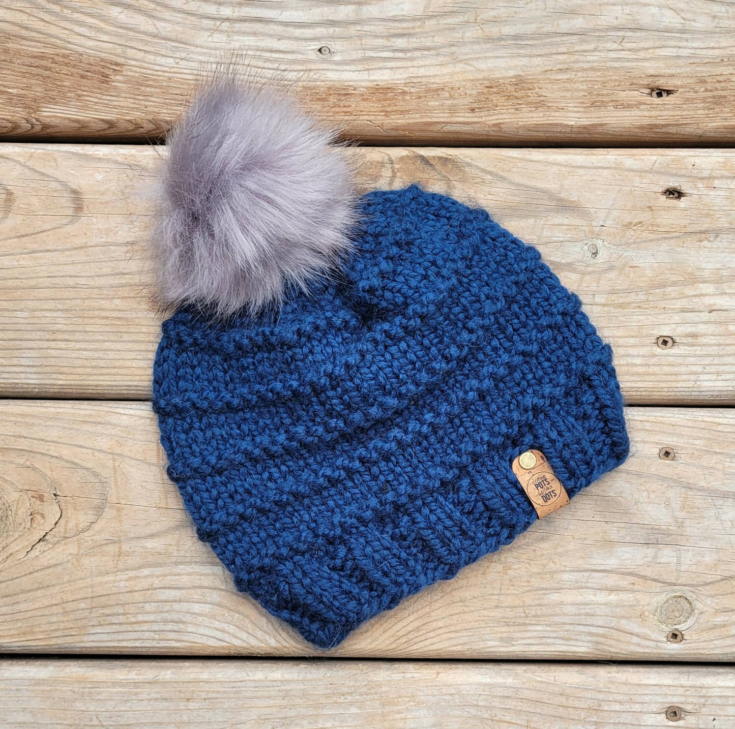 Sugar Beanie With Pom