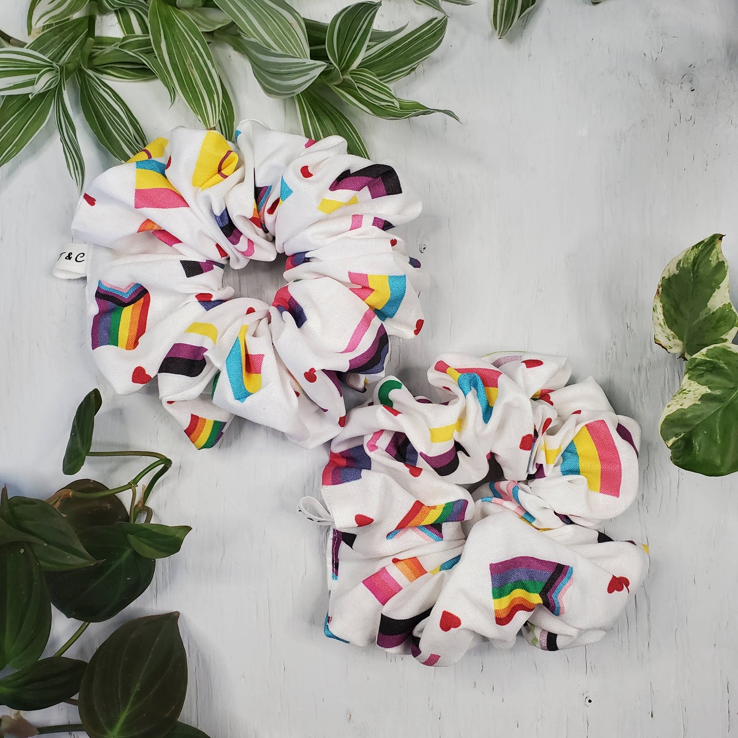 XL Pride Flags Scrunchies
