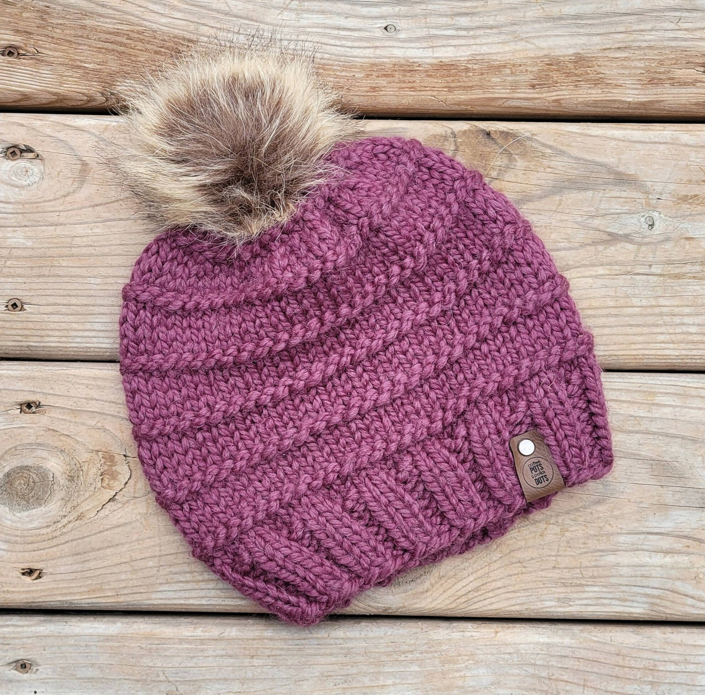Sugar Beanie With Pom