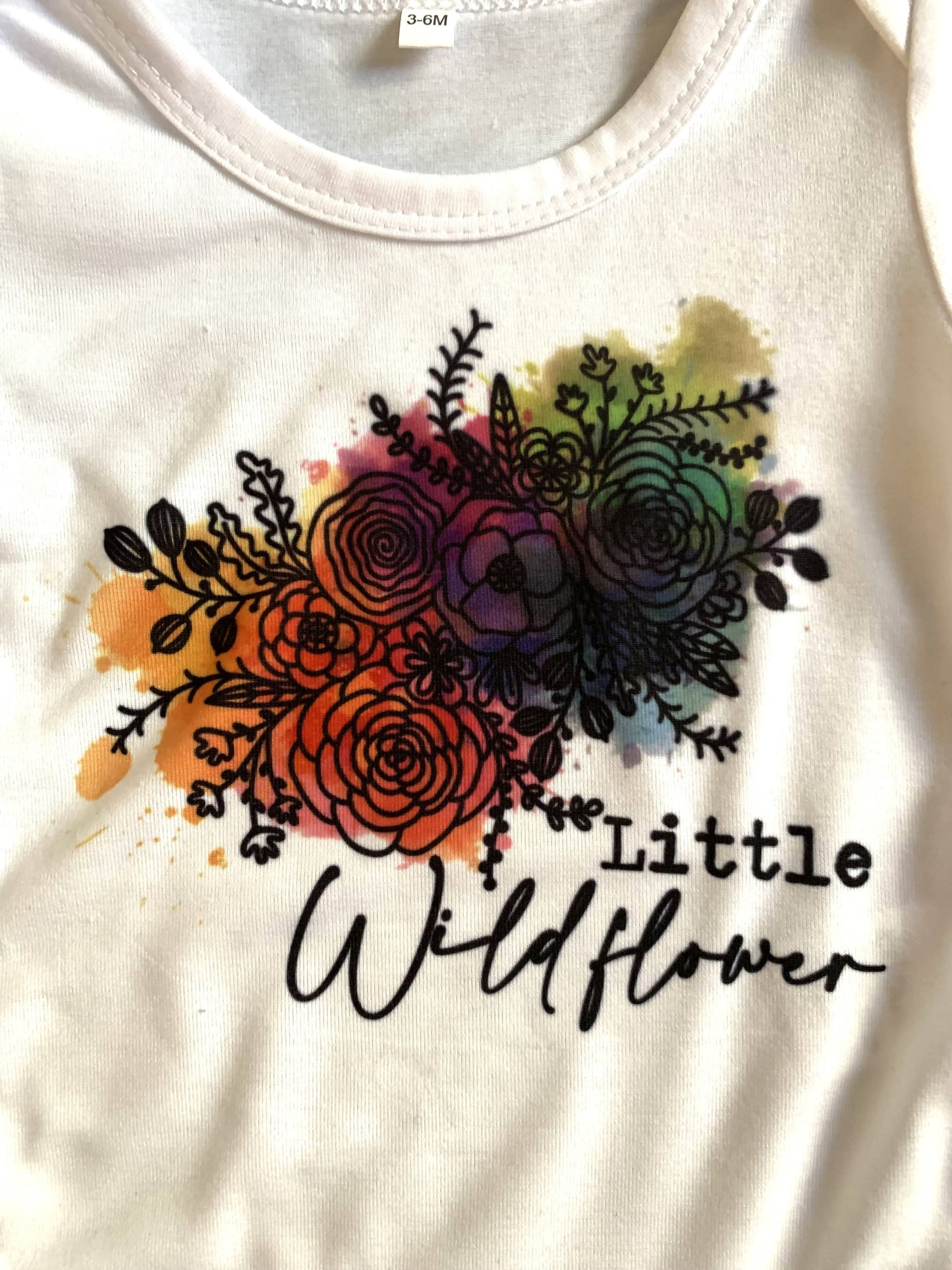 Little Wildflower Onesie