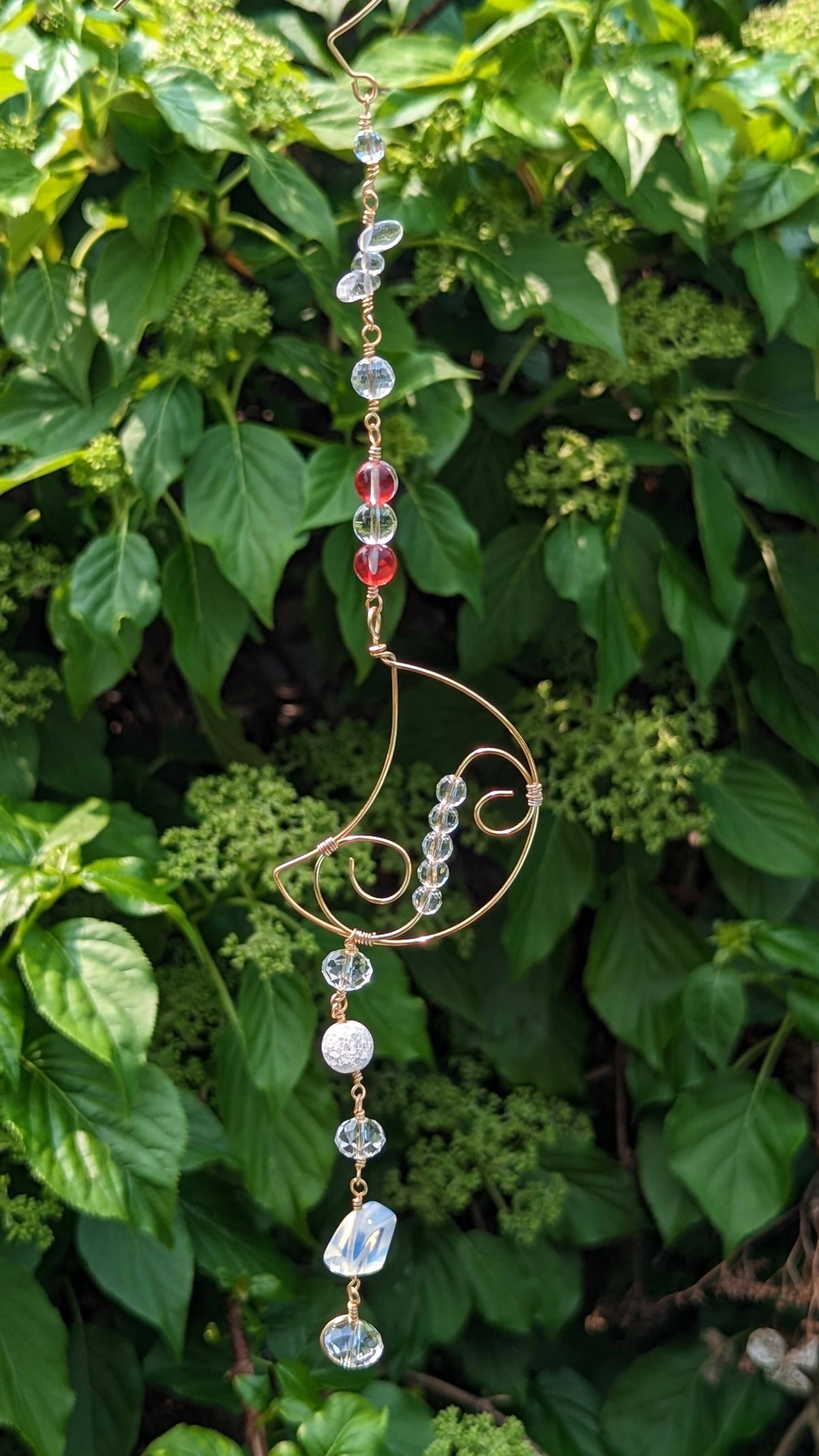 Crescent Moon Suncatcher