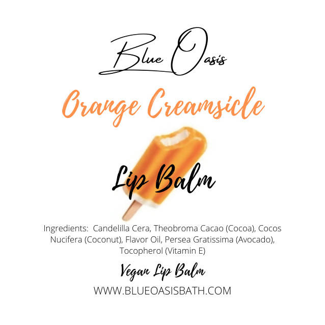 Orange Creamsicle Lip Balm