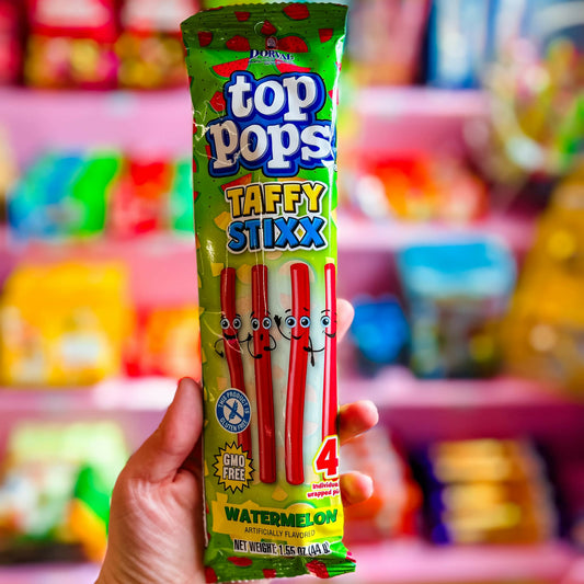 Top Pops Watermelon Taffy Stixx