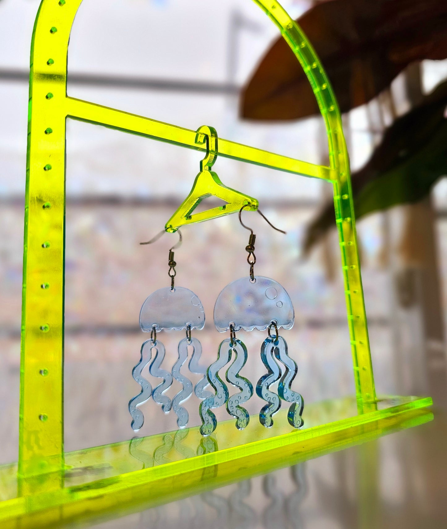 Fluoro Jelly earrings