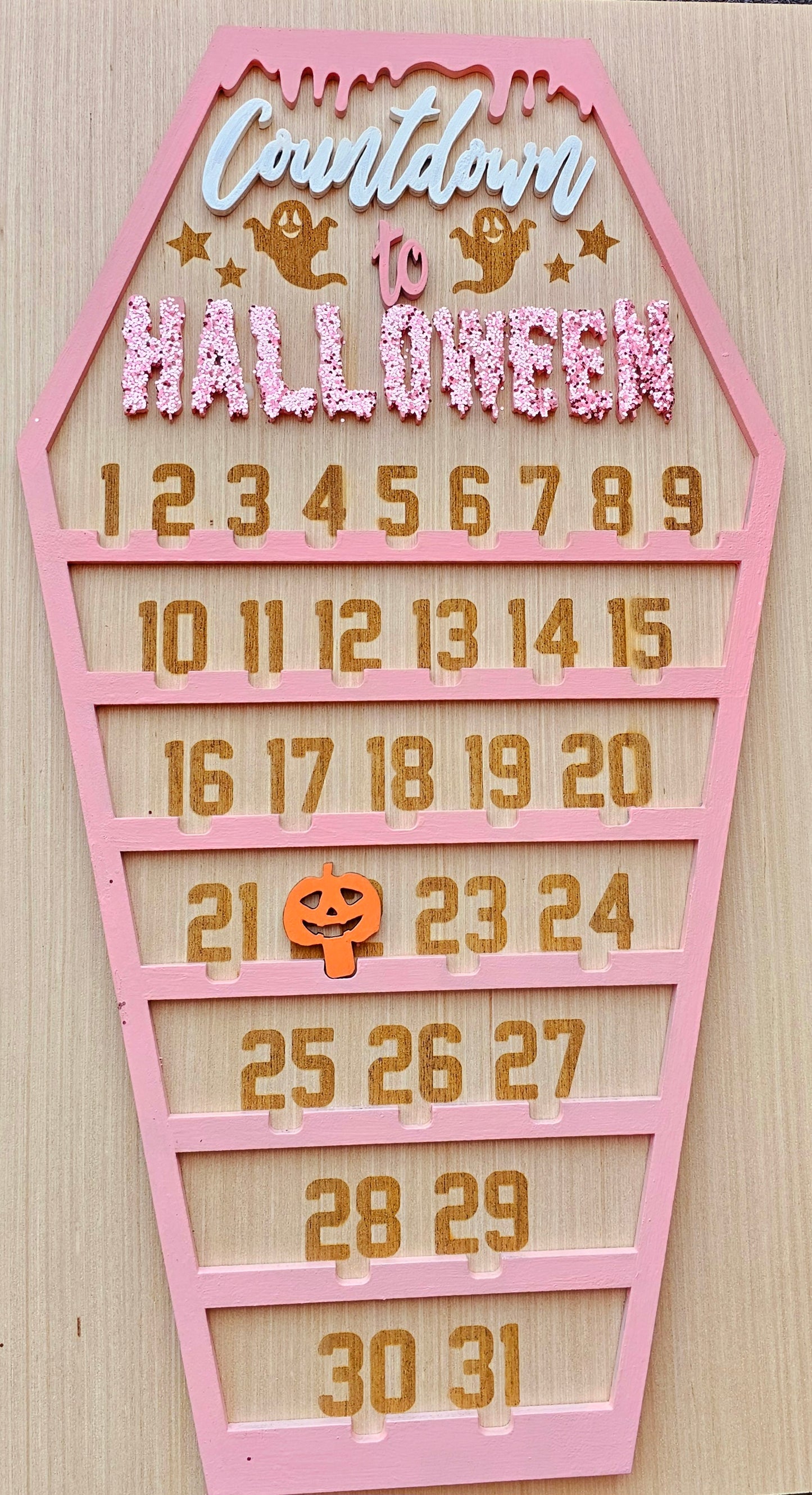 Halloween Countdown sign