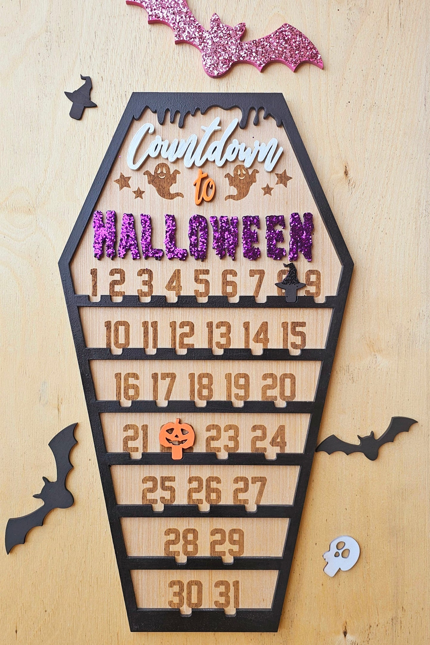 Halloween Countdown sign