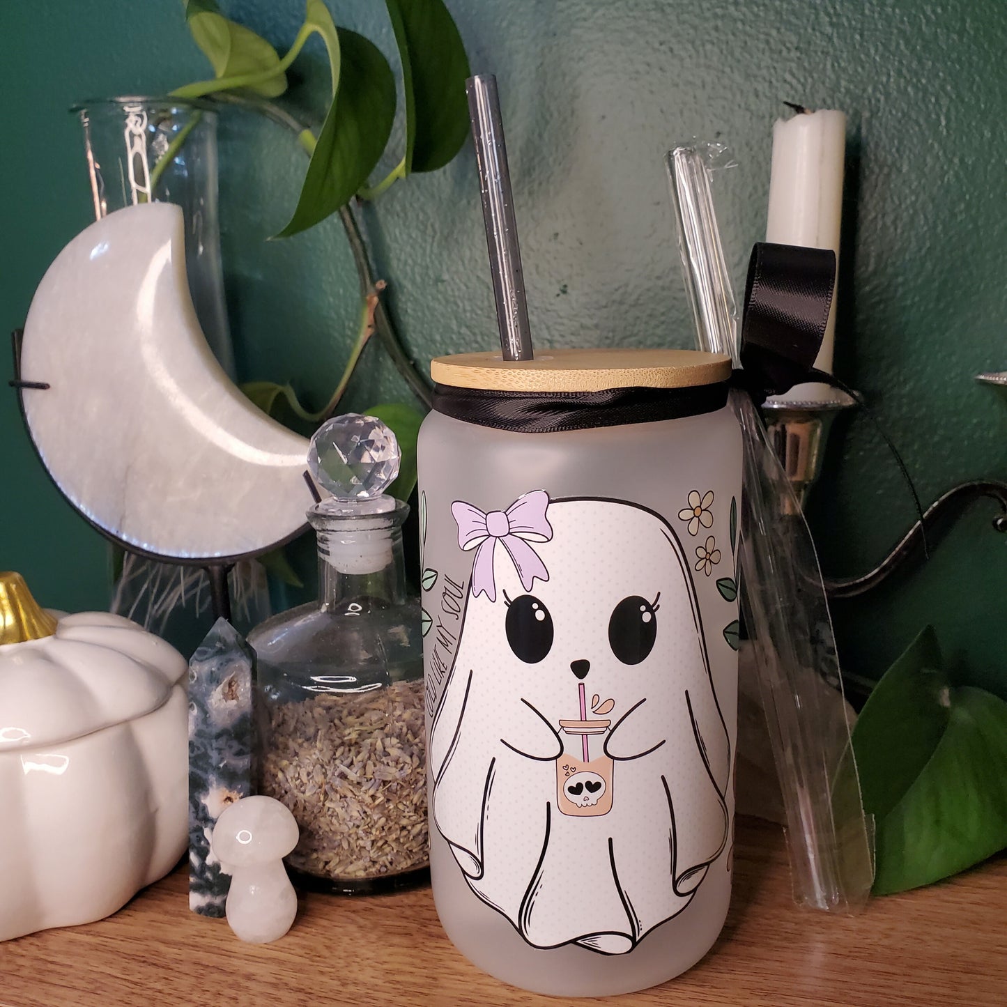 Ghosty Girl Libbey Cups