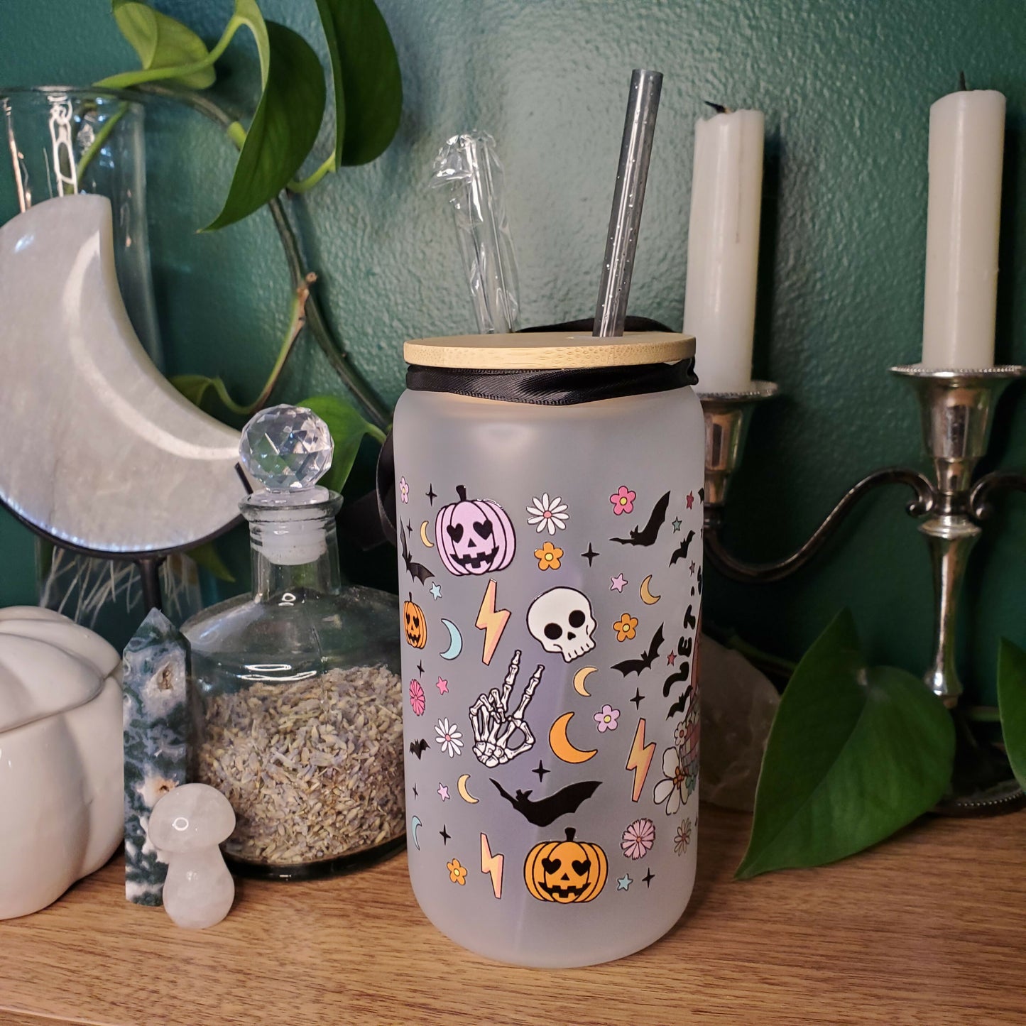 Ghosty Girl Libbey Cups