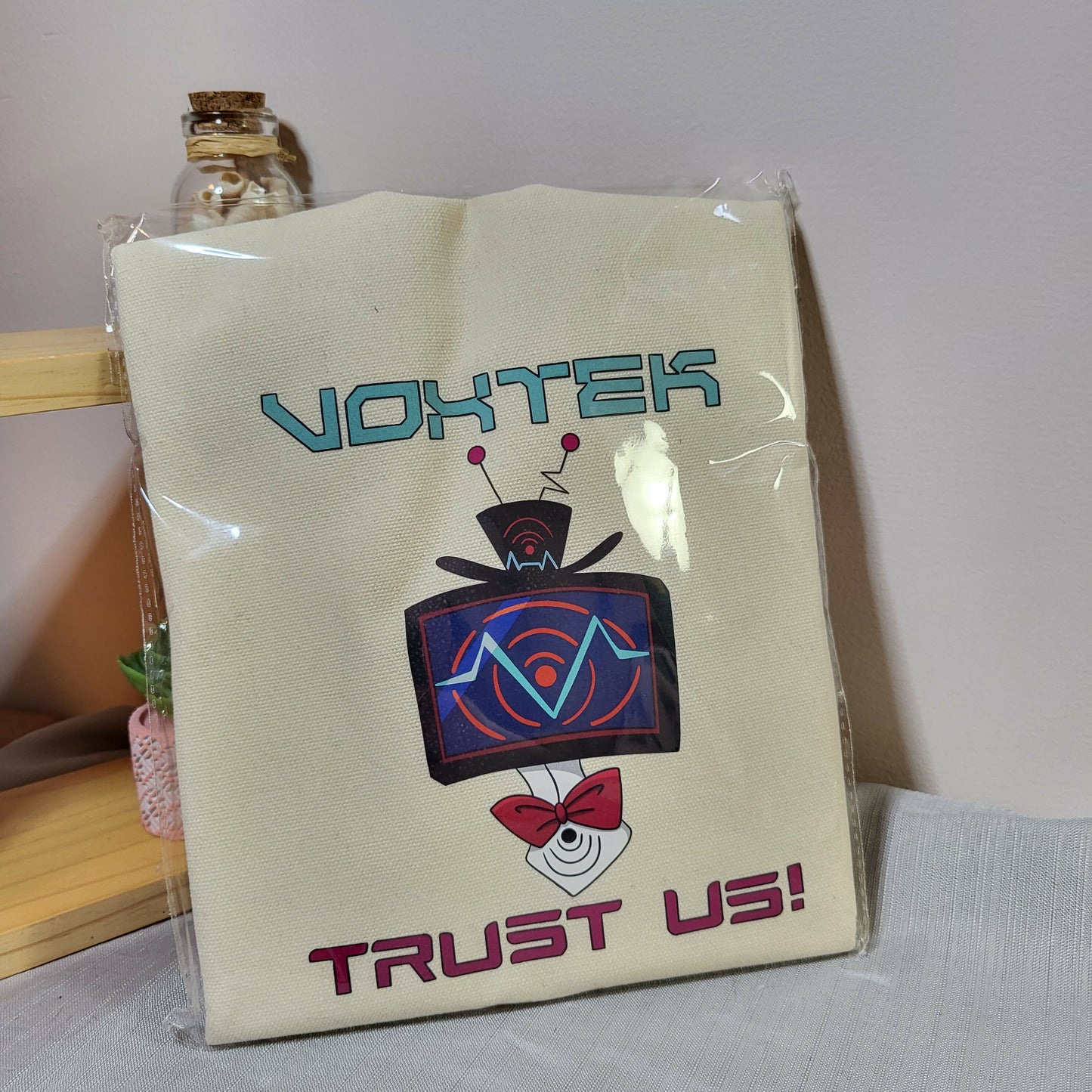 Vox tek tote bag