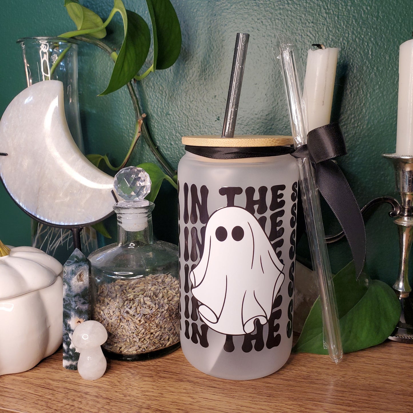 Ghosty Girl Libbey Cups