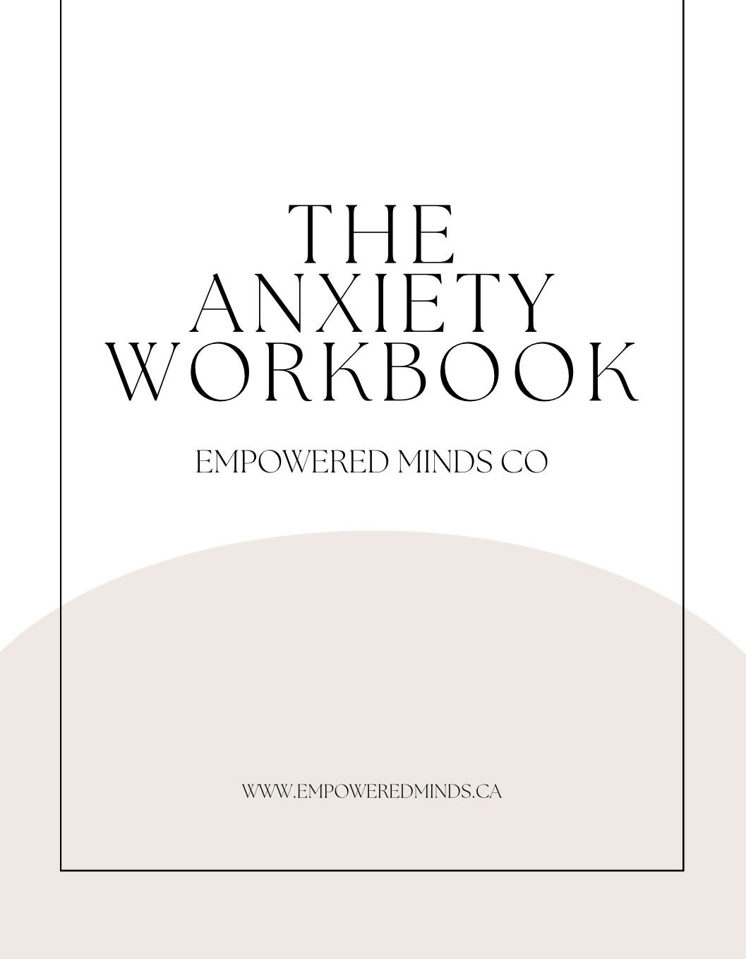 Anxiety Workbook