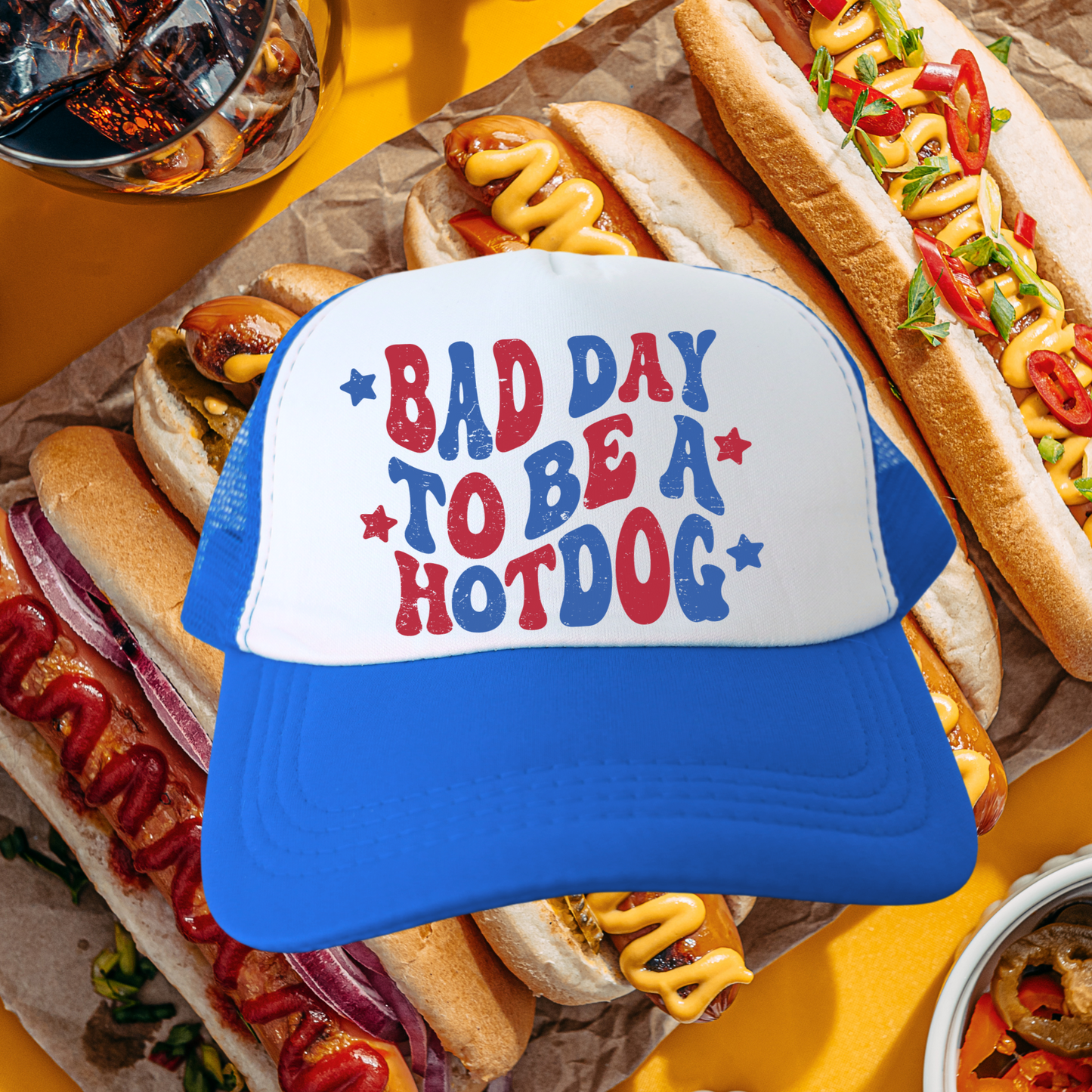 Bad day to be a hot dog hat