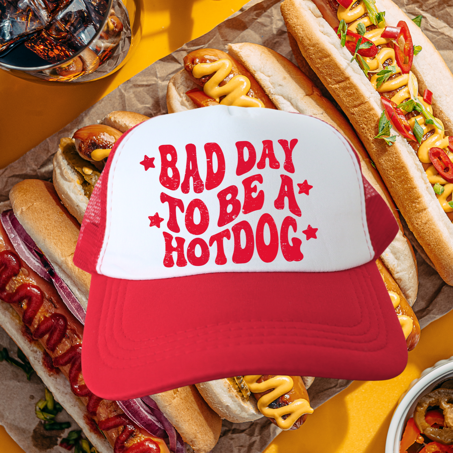 Bad day to be a hot dog hat