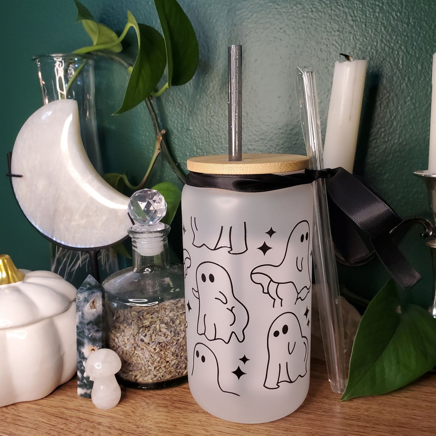 Ghosty Girl Libbey Cups