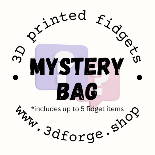 mystery bag Round Sticker