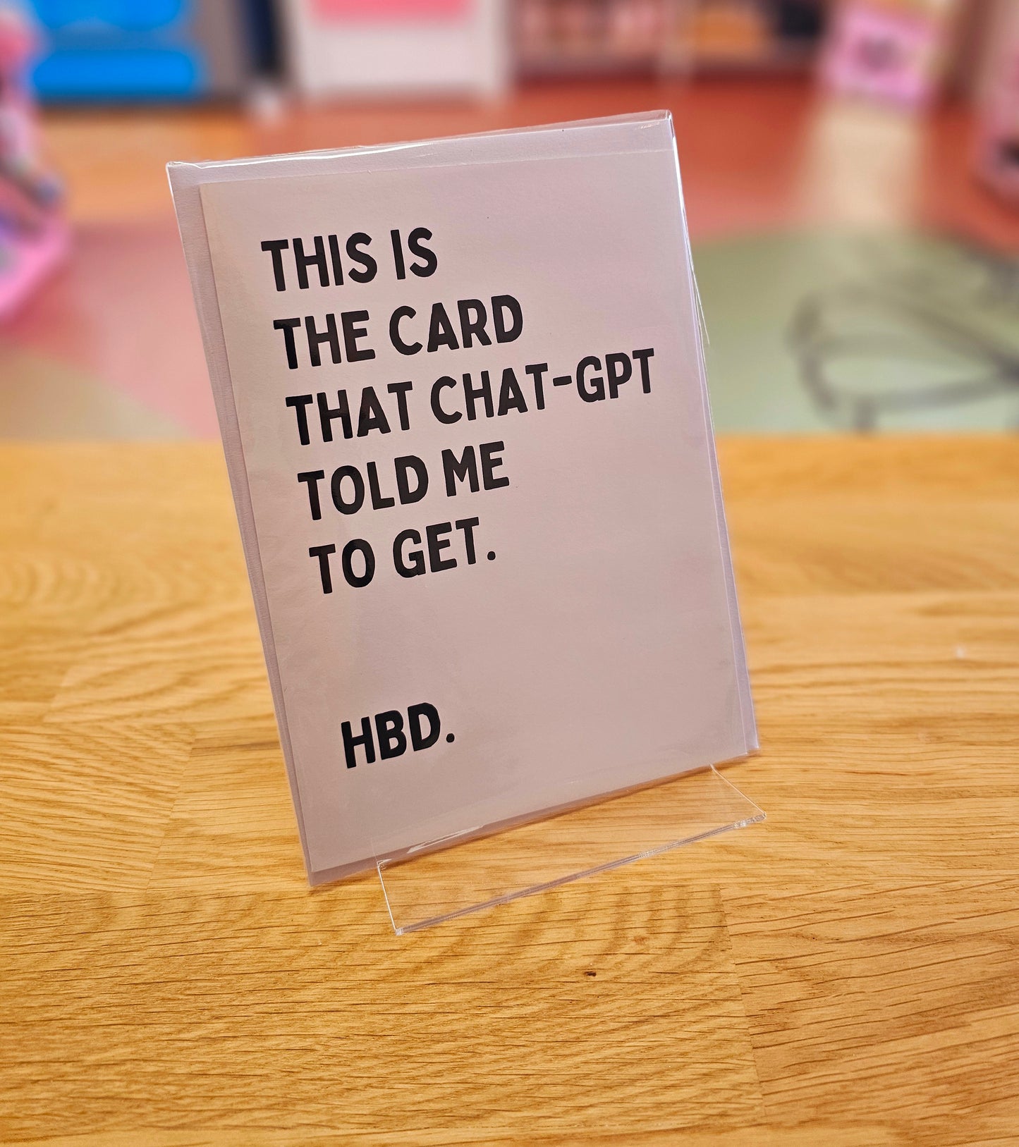 Birthday greeting cards