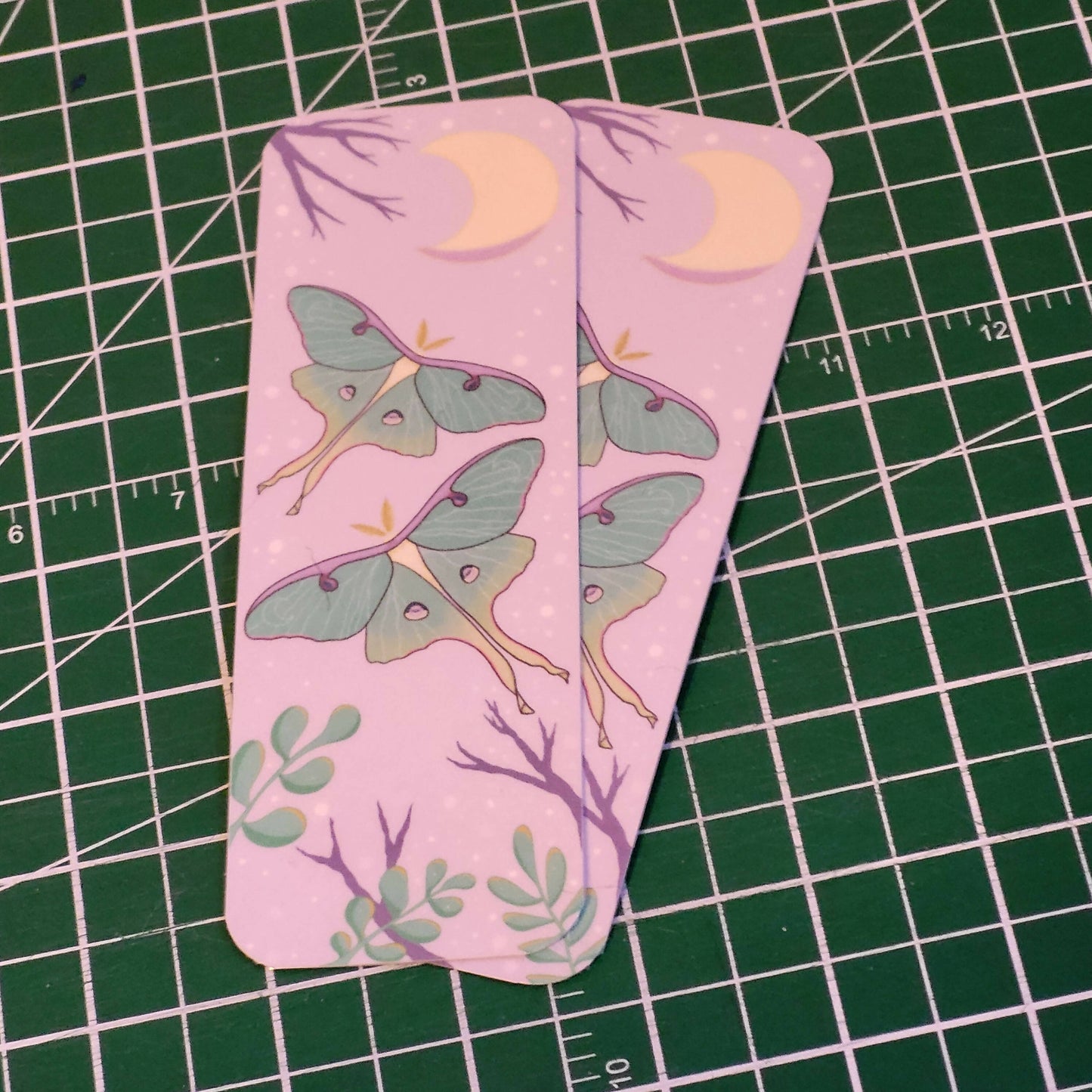 Luna Moth bookmark