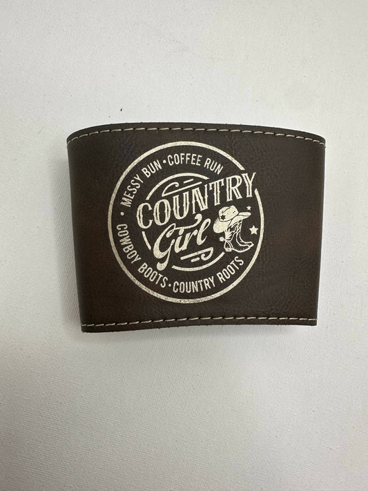 Country girl coffee sleeve