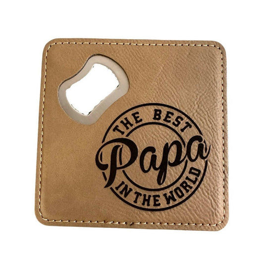 Best papa in the world coaster