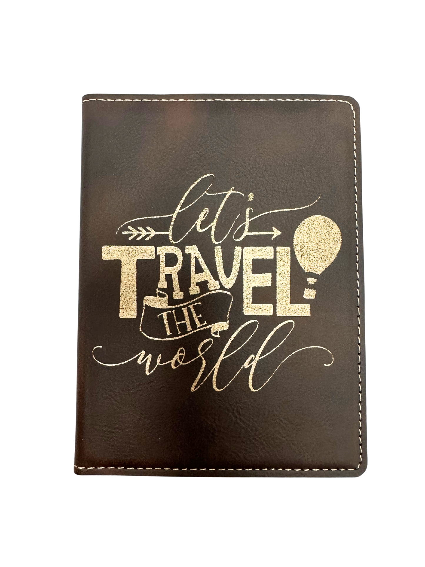 Let’s travel the world passport cover