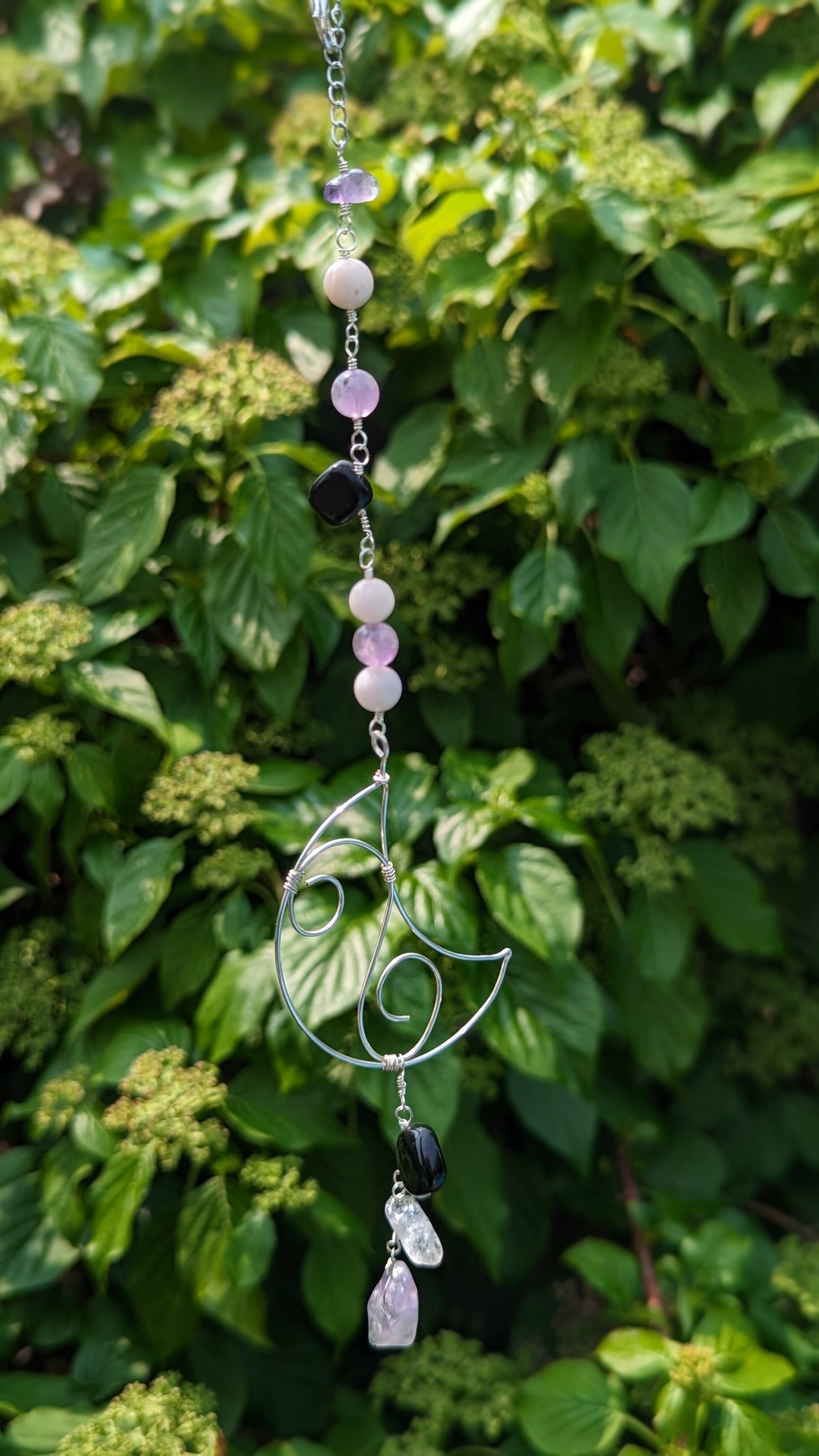 Crescent Moon Suncatcher