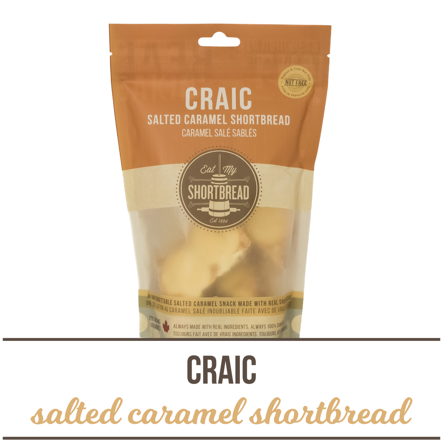 Craic: The Salted Caramel Shortbread Snack!
