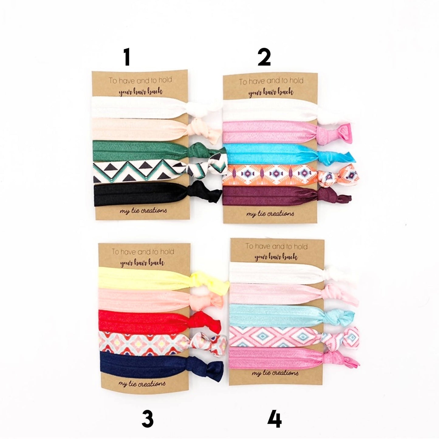 Hair Tie Packs of 5