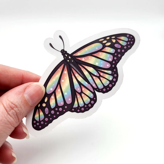 Rainbow Butterfly sticker