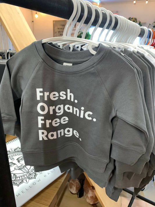 Fresh, Organic, Free Range Sweatshirt | Baby & Toddler