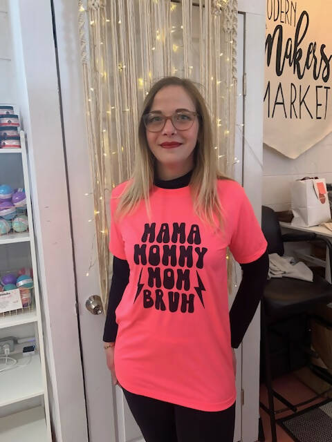 Mama, Mommy, Mom, Bruh T-shirt