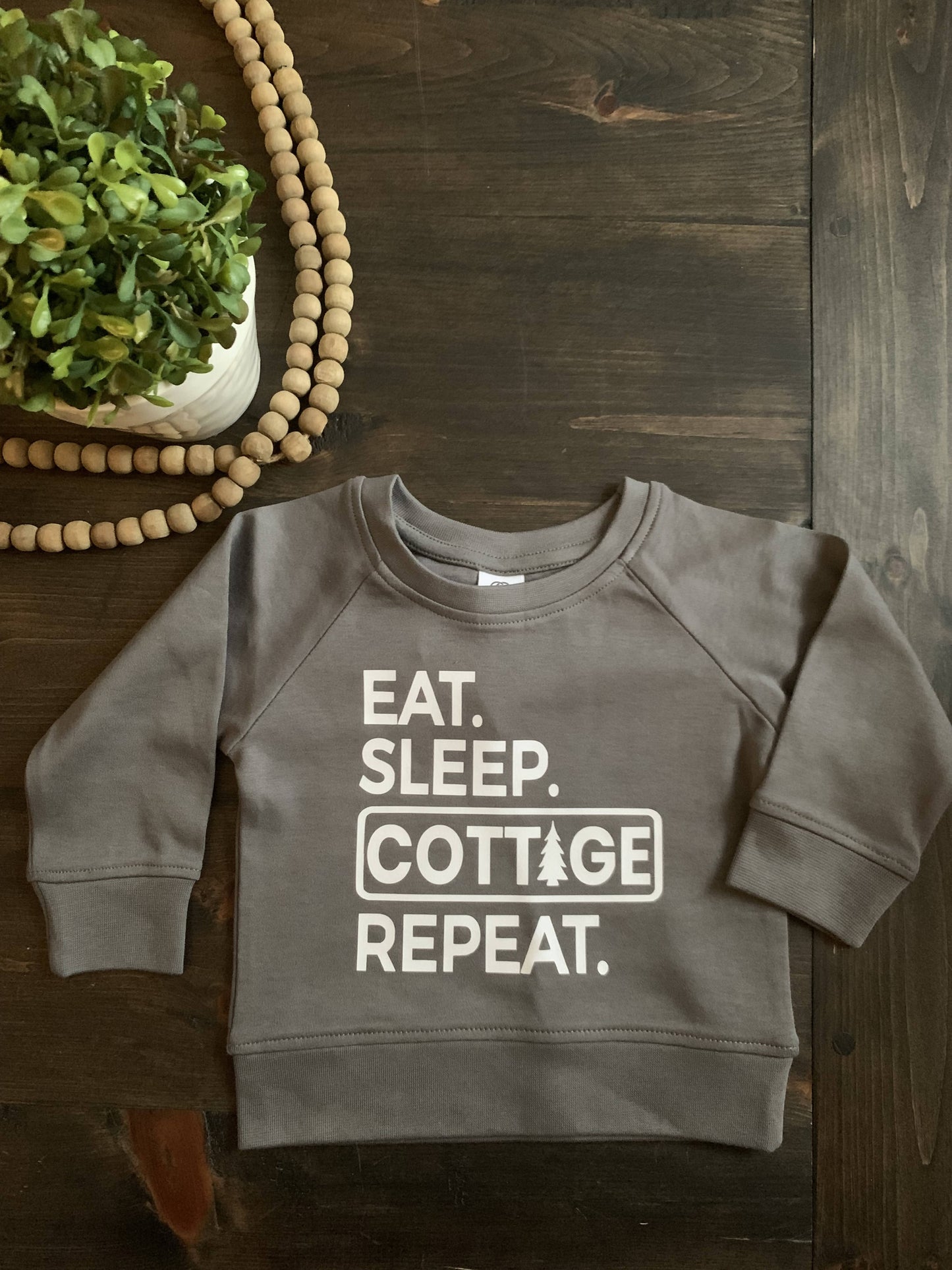 Eat, Sleep, Cottage, Repeat Sweatshirt
