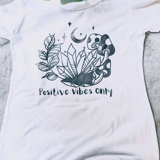 Positive vibes only women's Tee