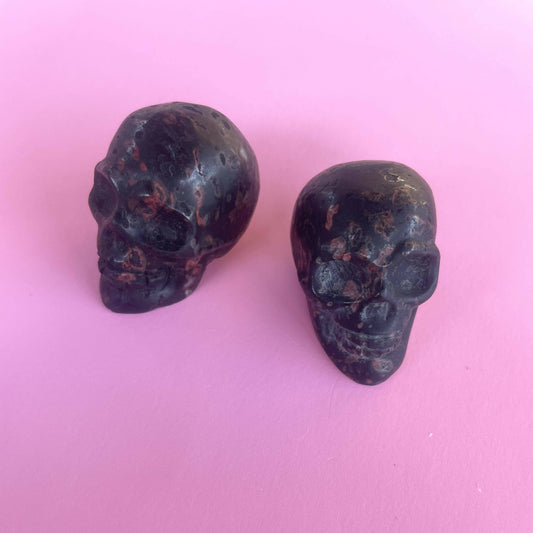 Red Yooperlite (Skull - Small)