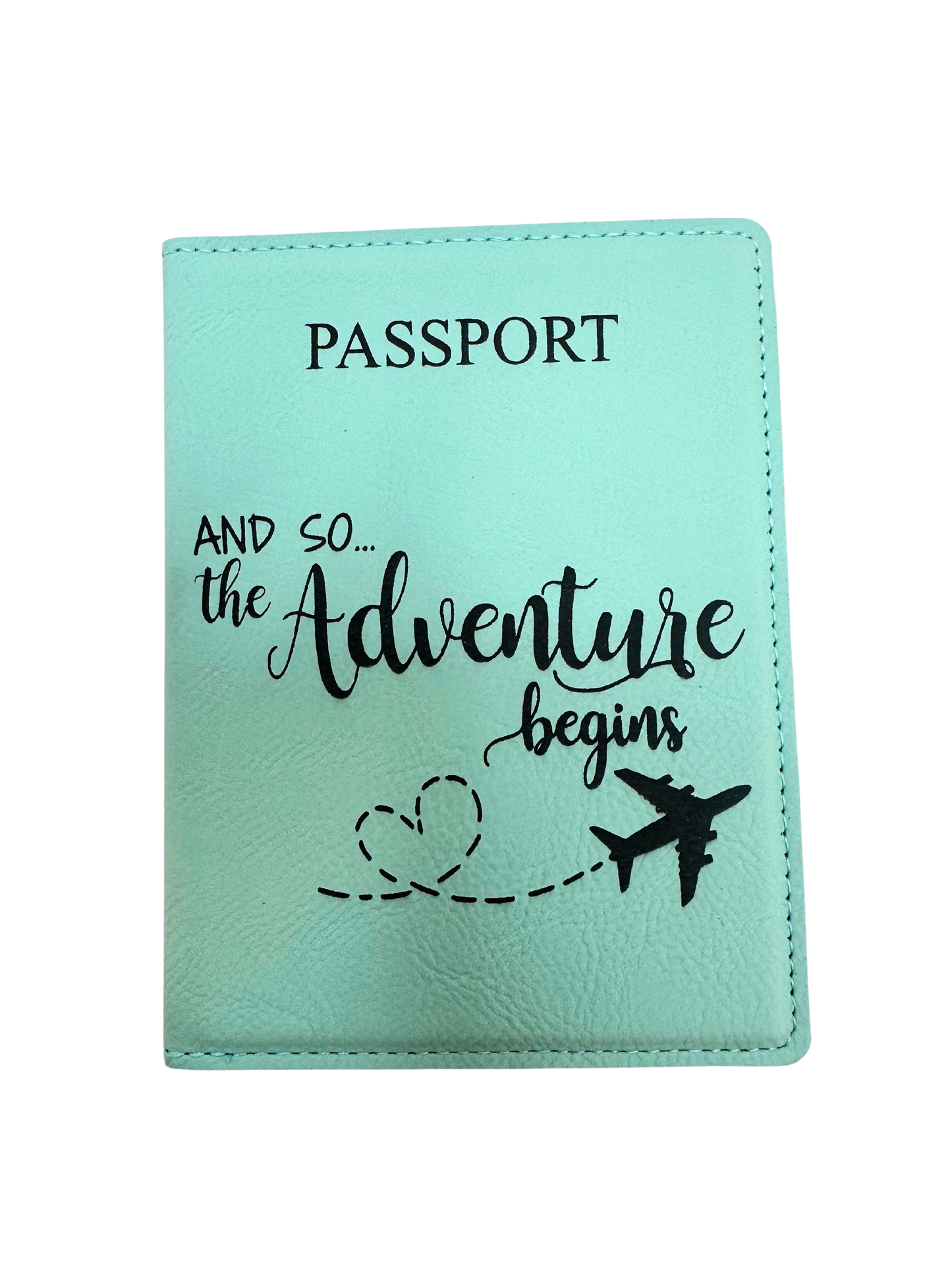 And so the adventure begins passport cover