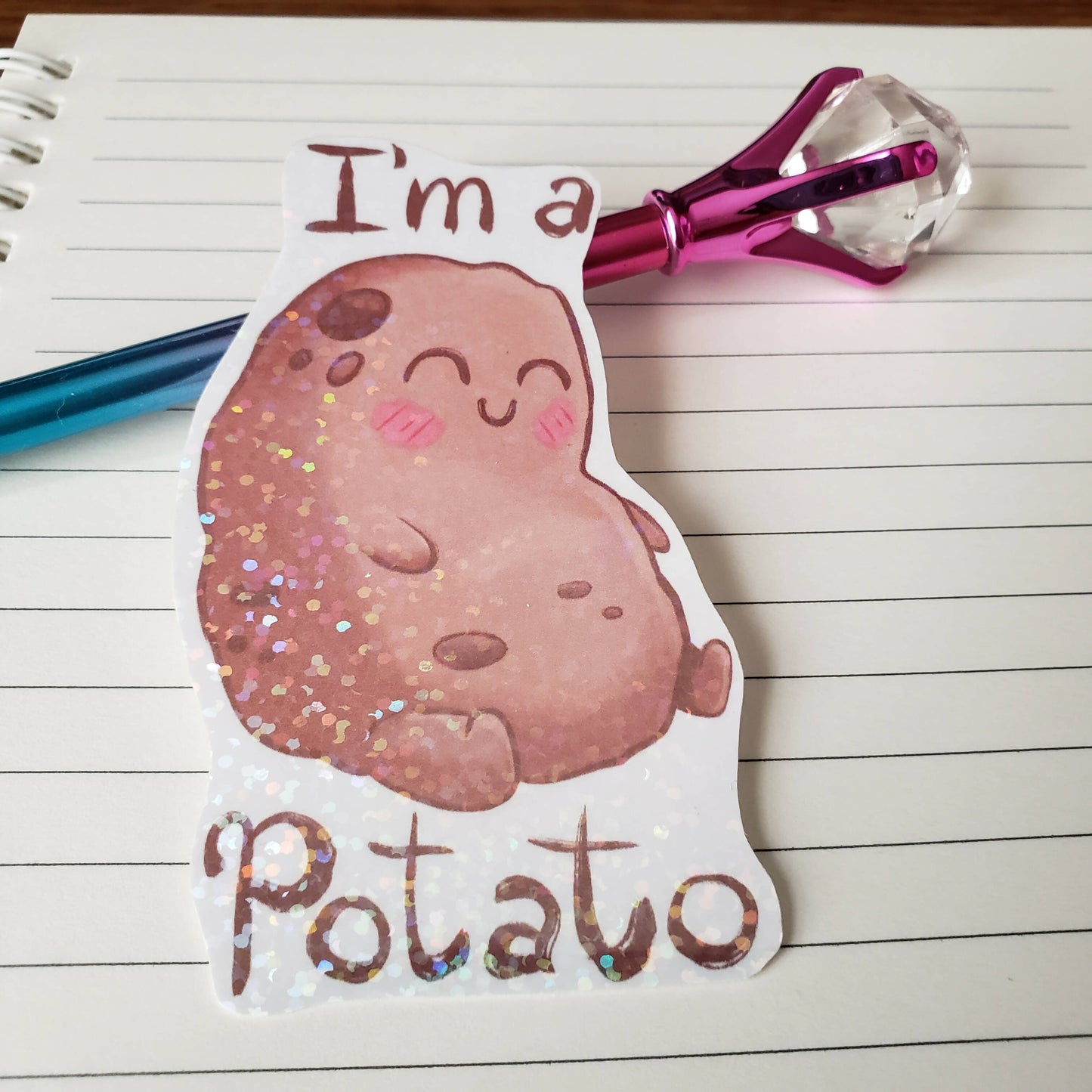 I'm a potato sticker