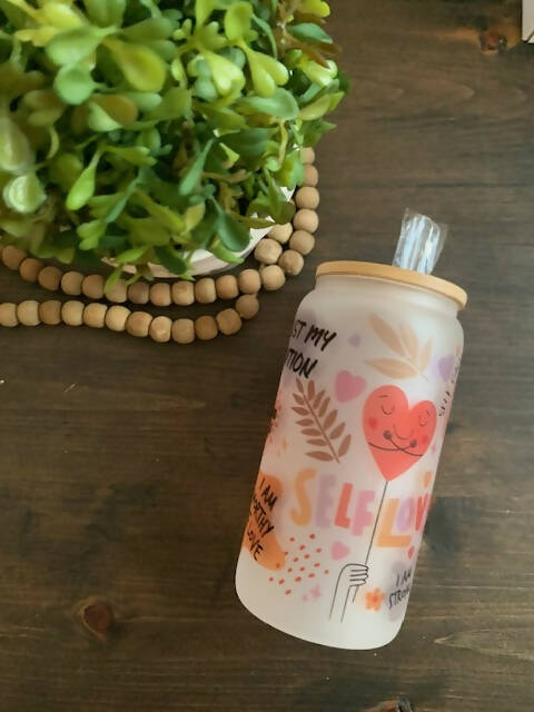 Self Love Glass Jar