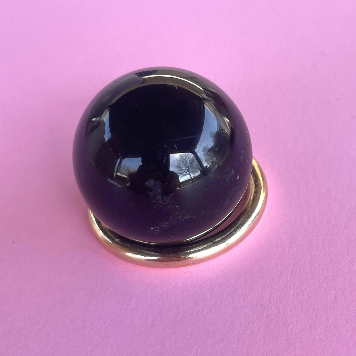 Black Obsidian Sphere