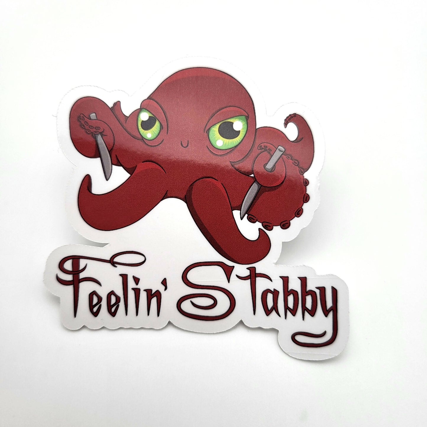 Fellin stabby octopus sticker