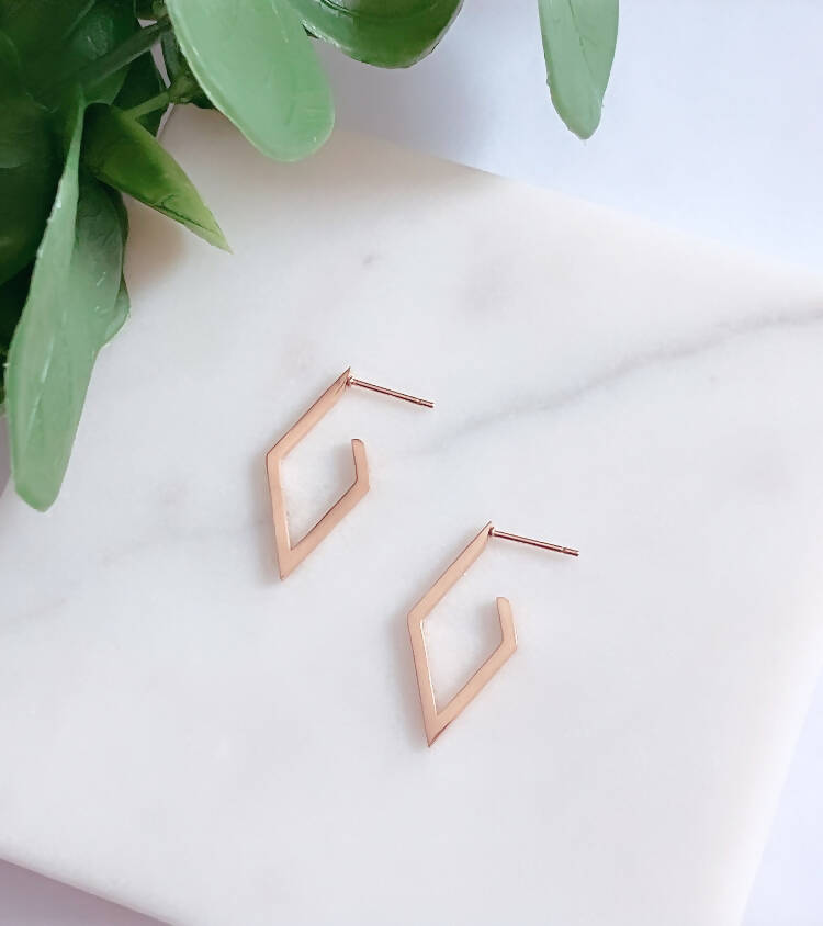 Rhombus earrings