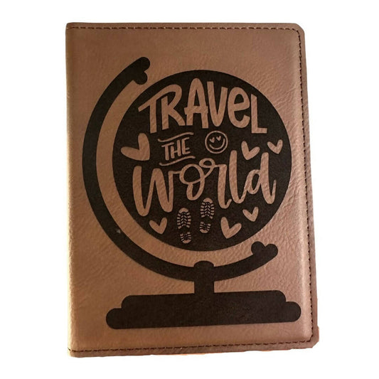 Travel the world passport cover